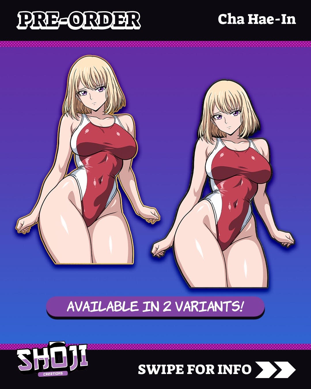 Solo Anime Waifi Pin Pre Order