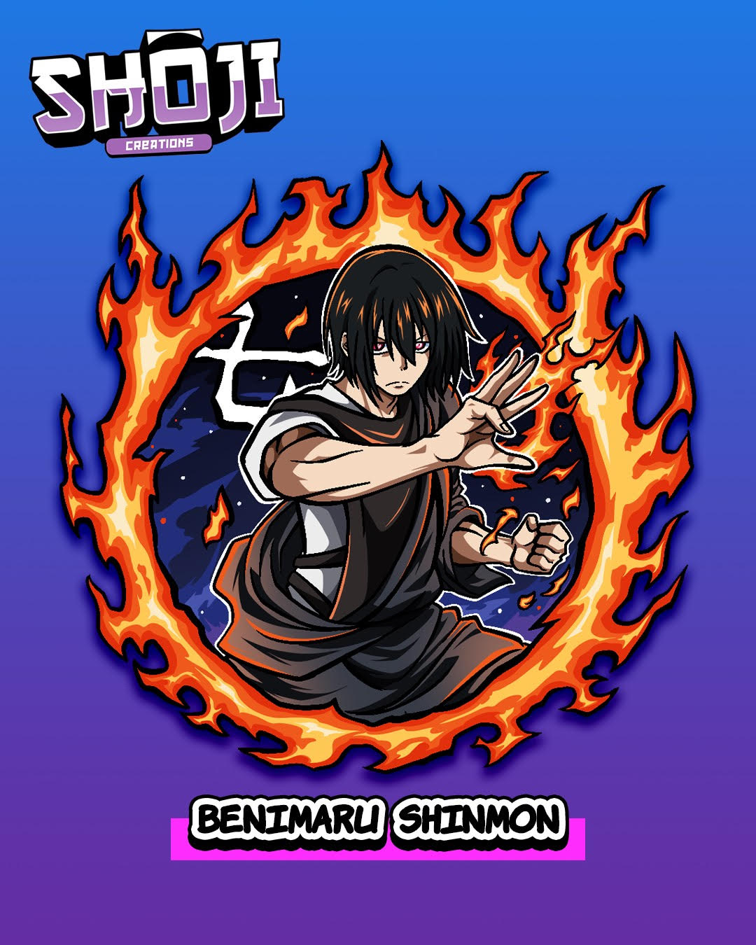 Fire Benemaru Pre Order Pin