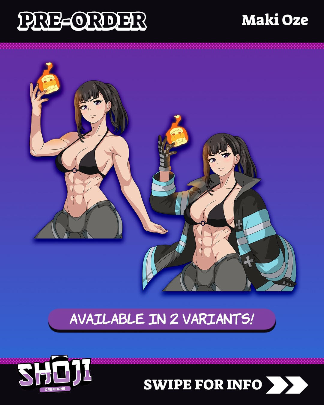 Makie Anime Pre Order Enamel Pin