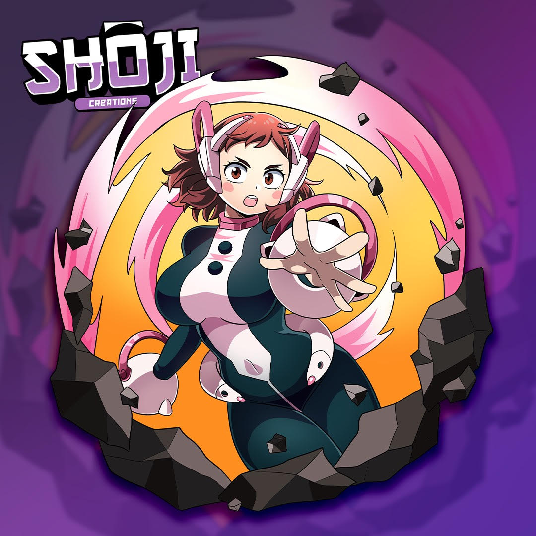 Lewd MHA Ochaco Uraraka shops Enamel Pin